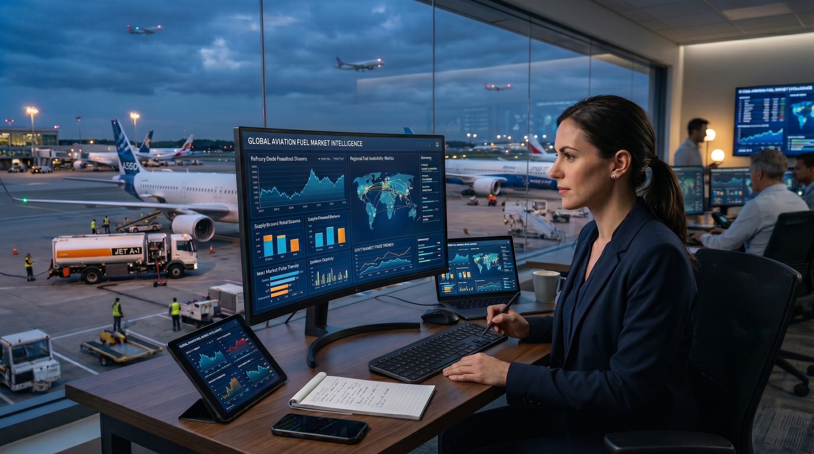 Aviation fuel market intelligence and Platts pricing analysis